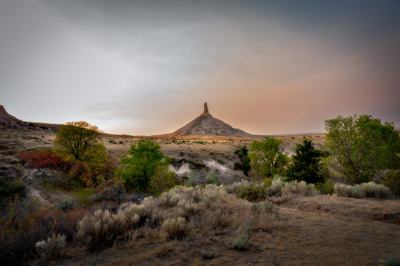 ©Ed Peterson "Castle Rock at Sunrise" - Travel