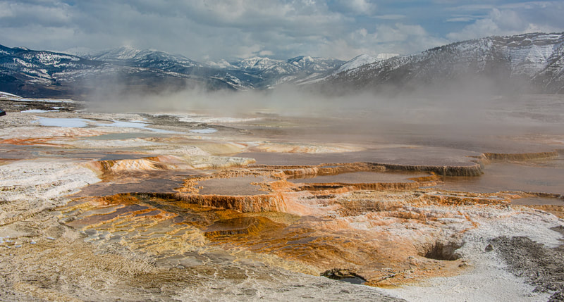 ©Marty Barker "Mammoth Hot Springs, Wyoming" First Place Travel